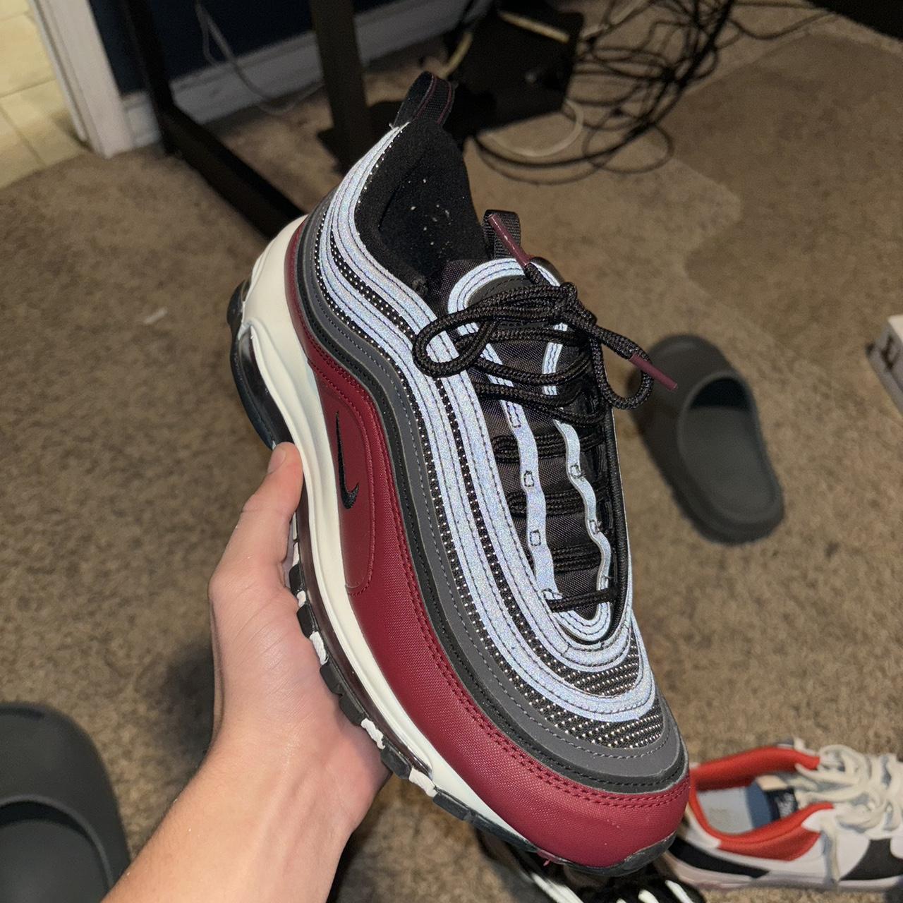 HOT Nike Sneaker Nike Air Max Burgundy Mens Nike Air Max 97