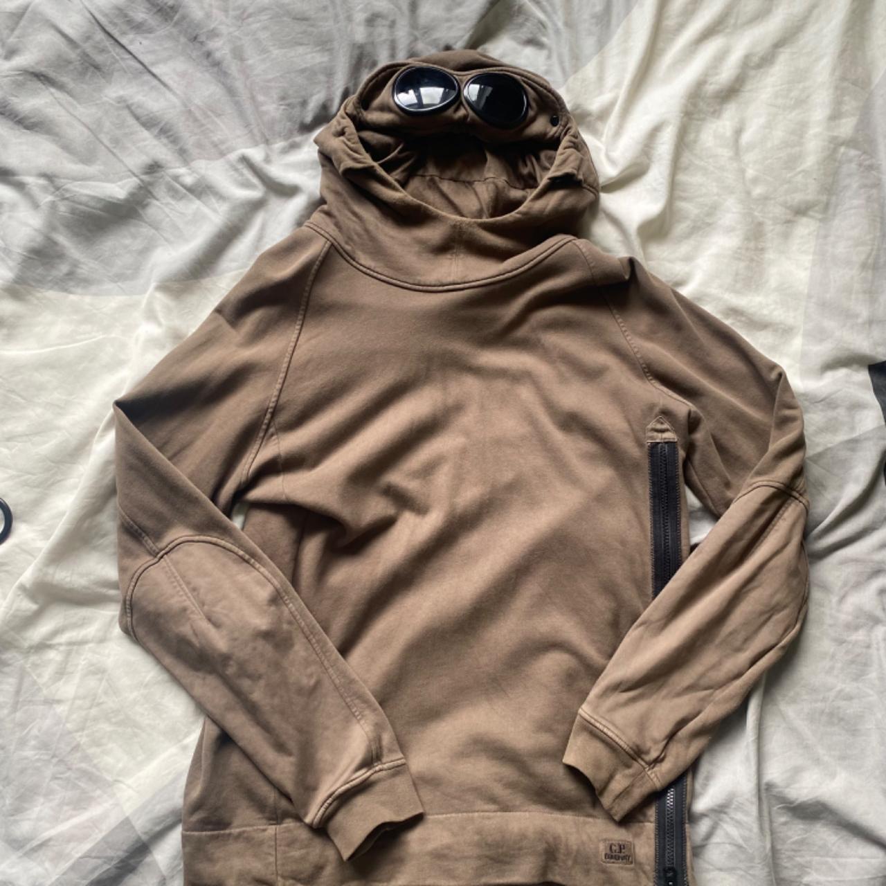 C.P. Company side zip goggle hoodie. Rare piece in