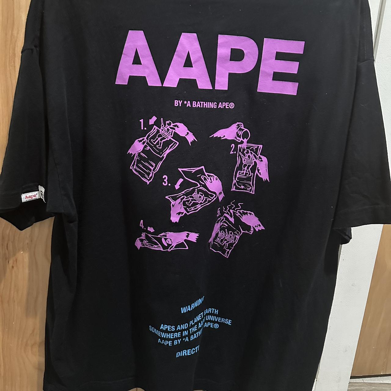 BAPE (Aape by A Bathing Ape) T-Shirt size M Depop