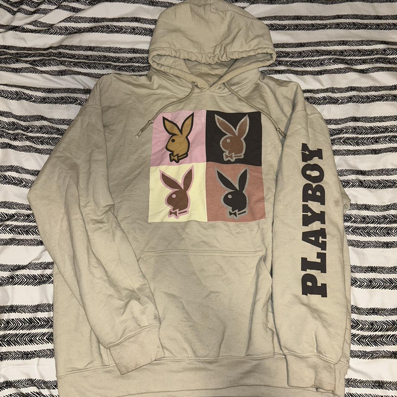 Tan on sale playboy hoodie