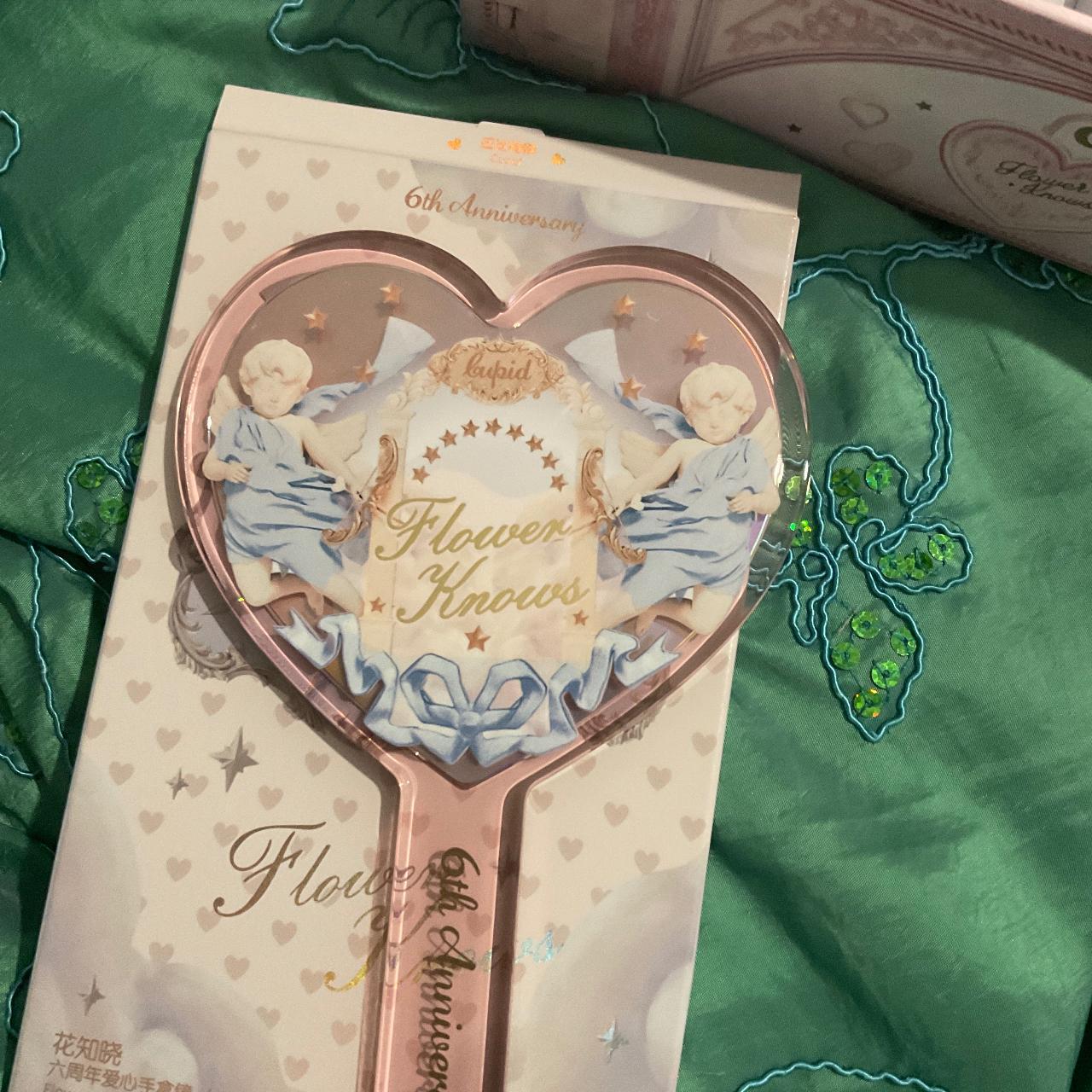 Beautiful handheld princess mirror from flower knows... Depop