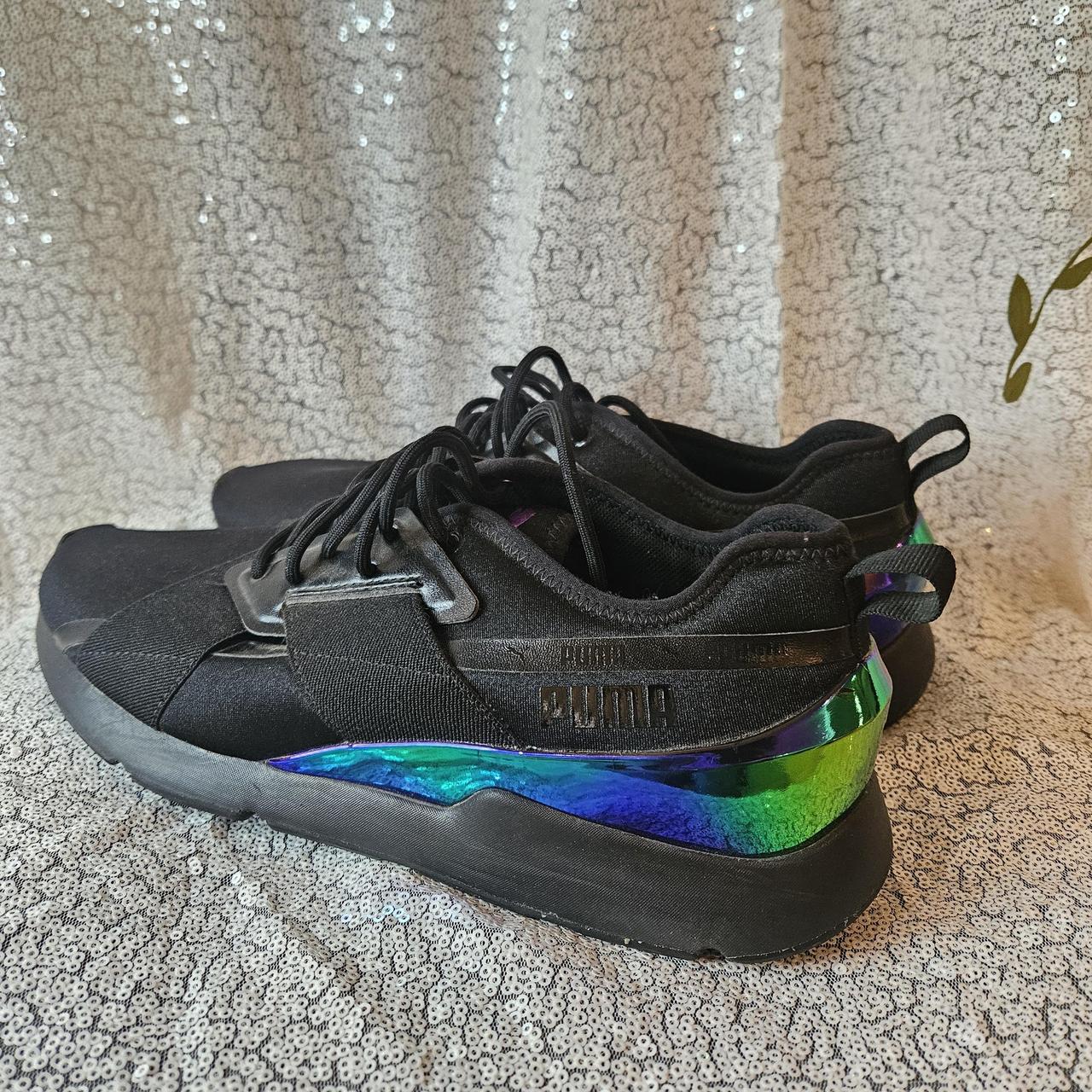 Black puma outlet shoes womens 10.5