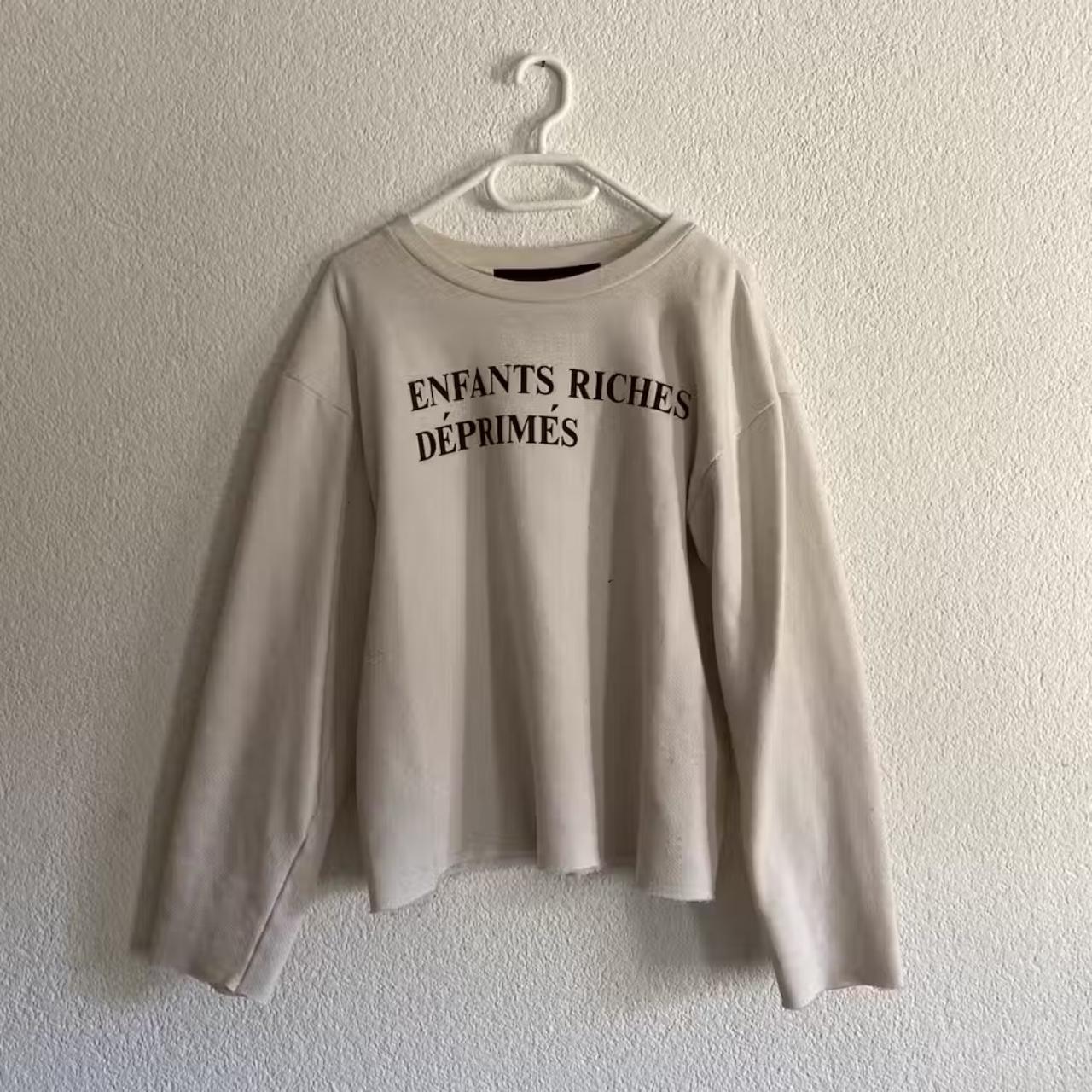 Enfants Riches Deprimes Sweatshirt Chest 53 Depop