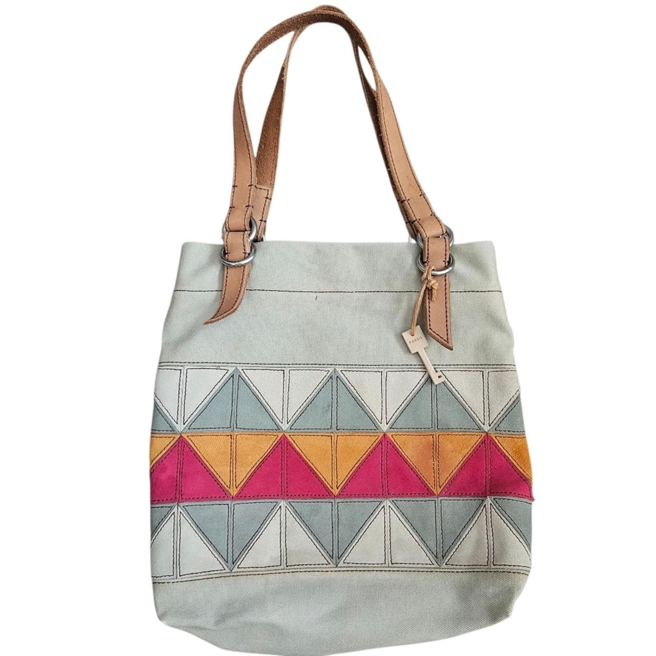 Fossil Women's Bag - Grey – FOSSIL Jesse Gray Col… - image 1