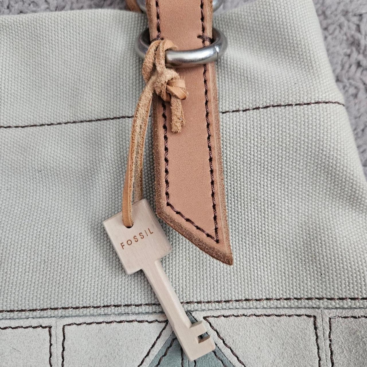 Fossil Women's Bag - Grey – FOSSIL Jesse Gray Col… - image 3