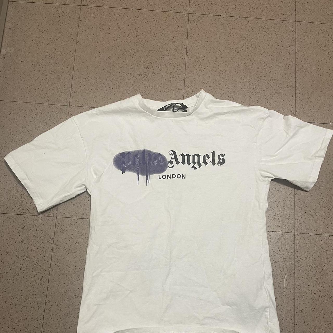 Small Palm Angels tshirt . Oversized look , fits... - Depop