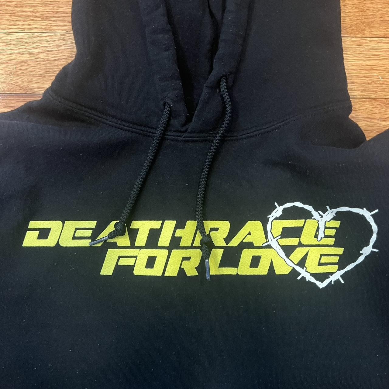 half evil juice wrld death race for love hoodie Depop