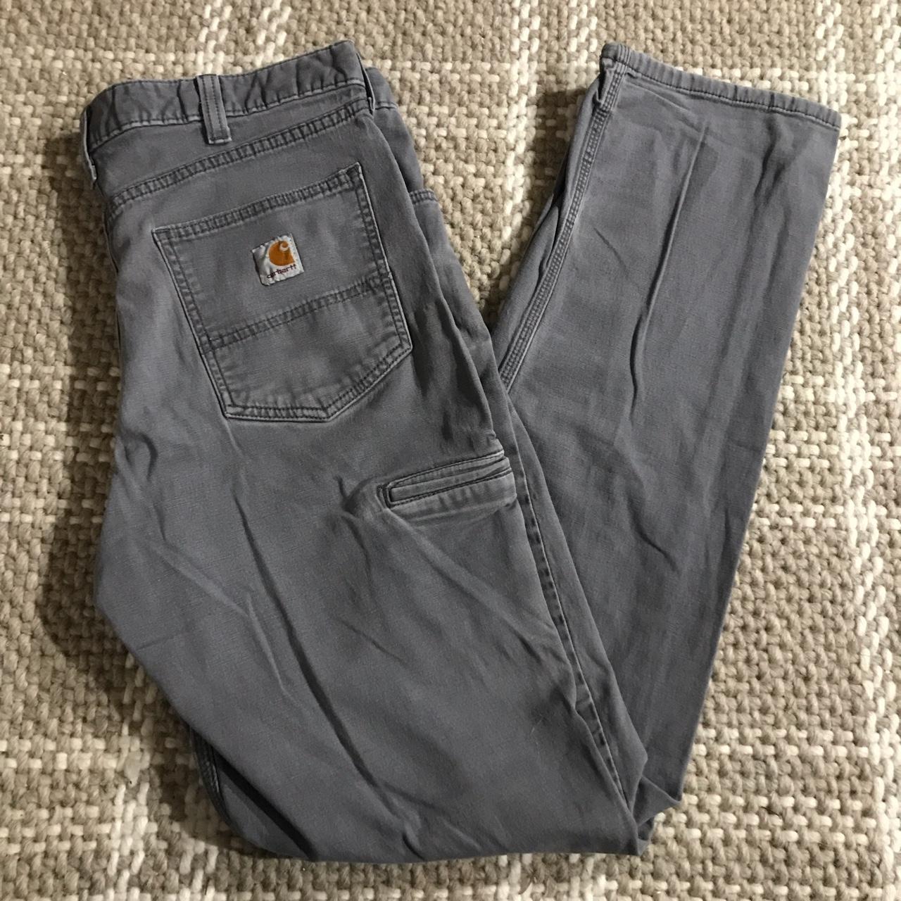 Grey Carhartt pants 36x36 Depop