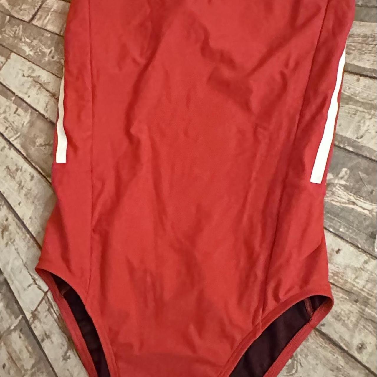 adidas Women s 3 Stripes Swim Suit size 6 b3