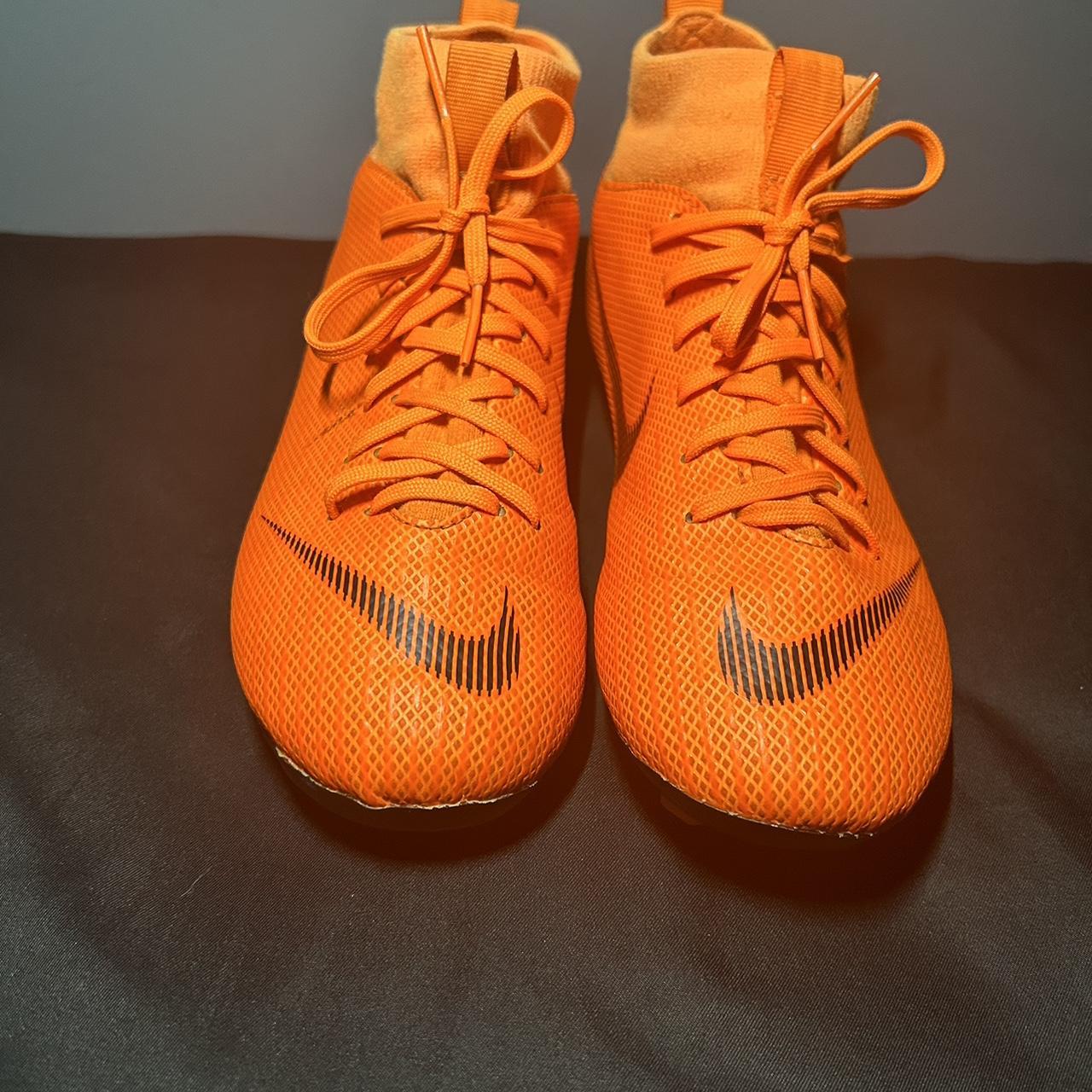 mercurial nike orange
