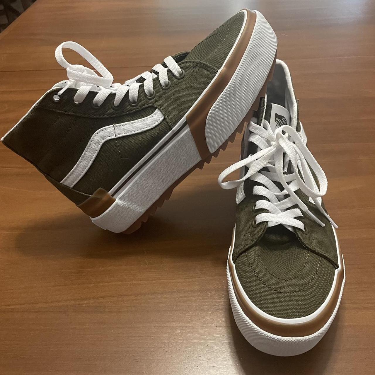 Army color vans best sale