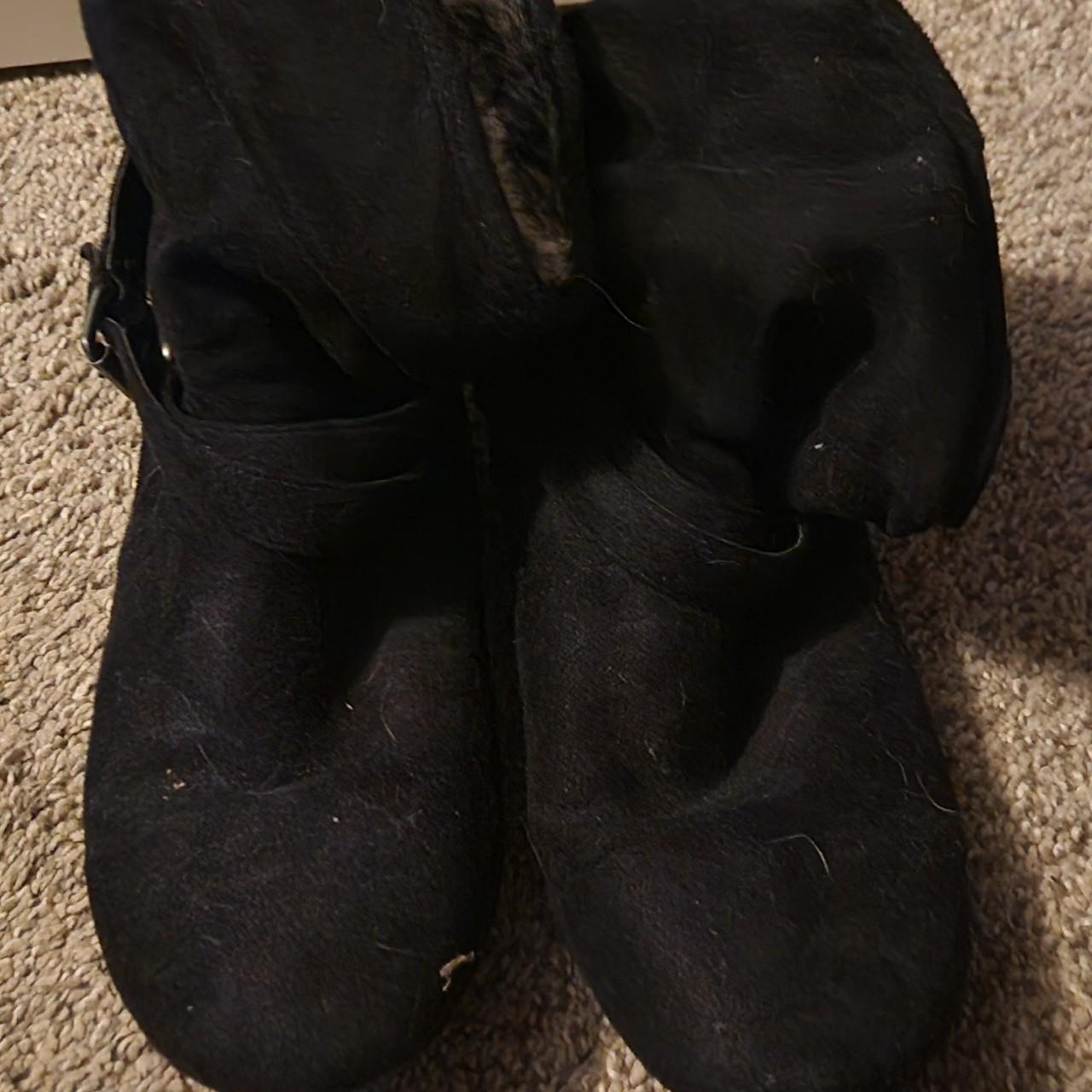 Black report booties worn a few times been in my