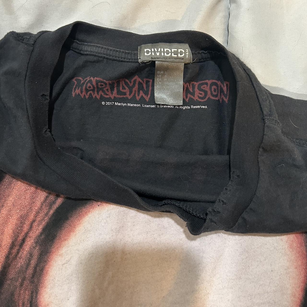 Marilyn Manson Shirt H&m H&m Marilyn Manson Shirt Top