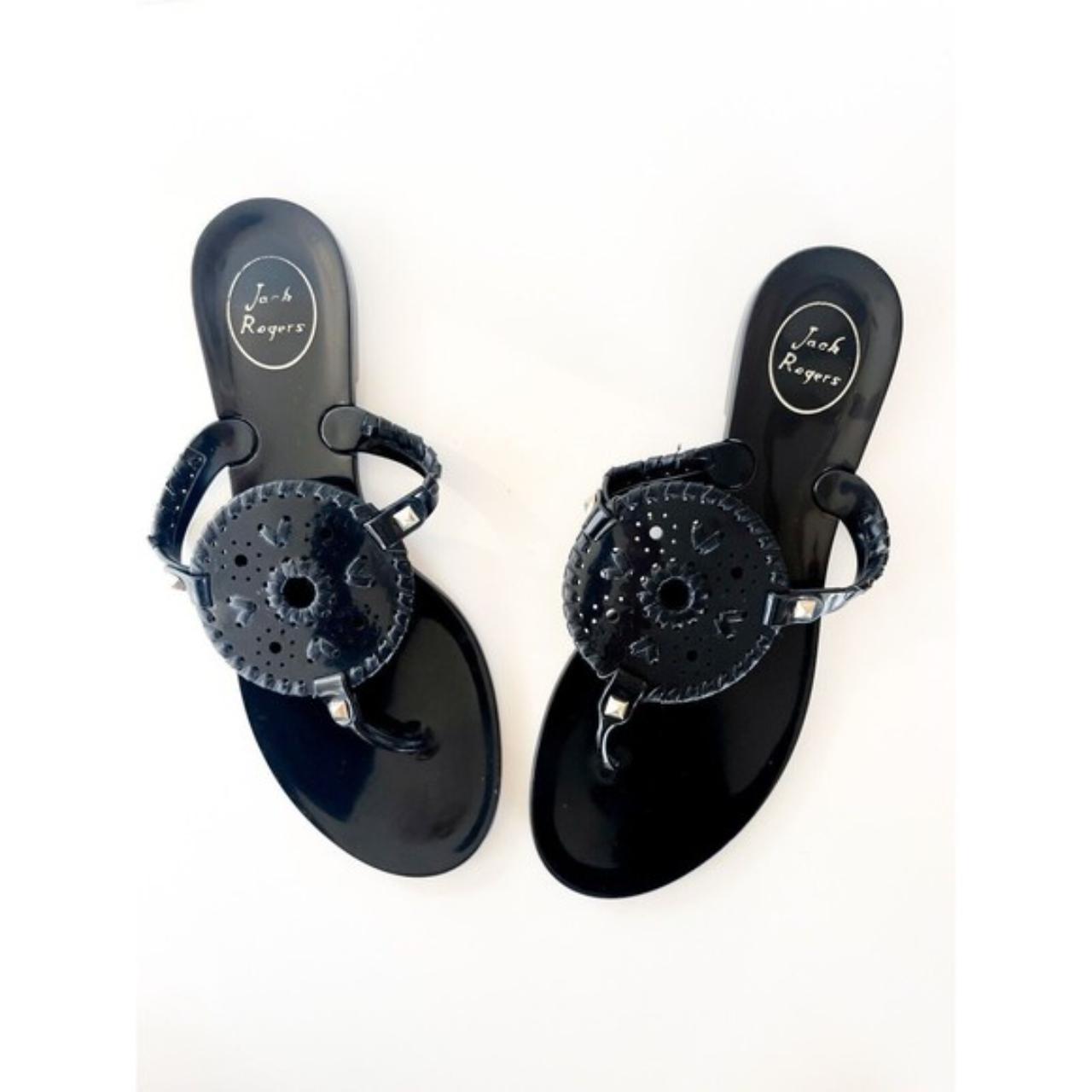 Jack rogers rubber flip hot sale flops