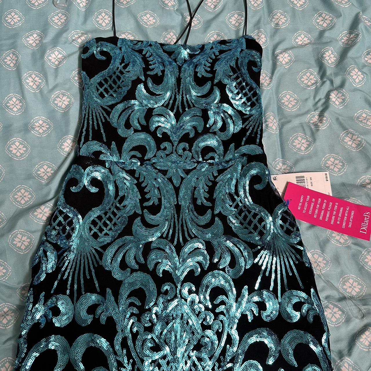 brand new sequin prom dress from Dillards. paid 160...