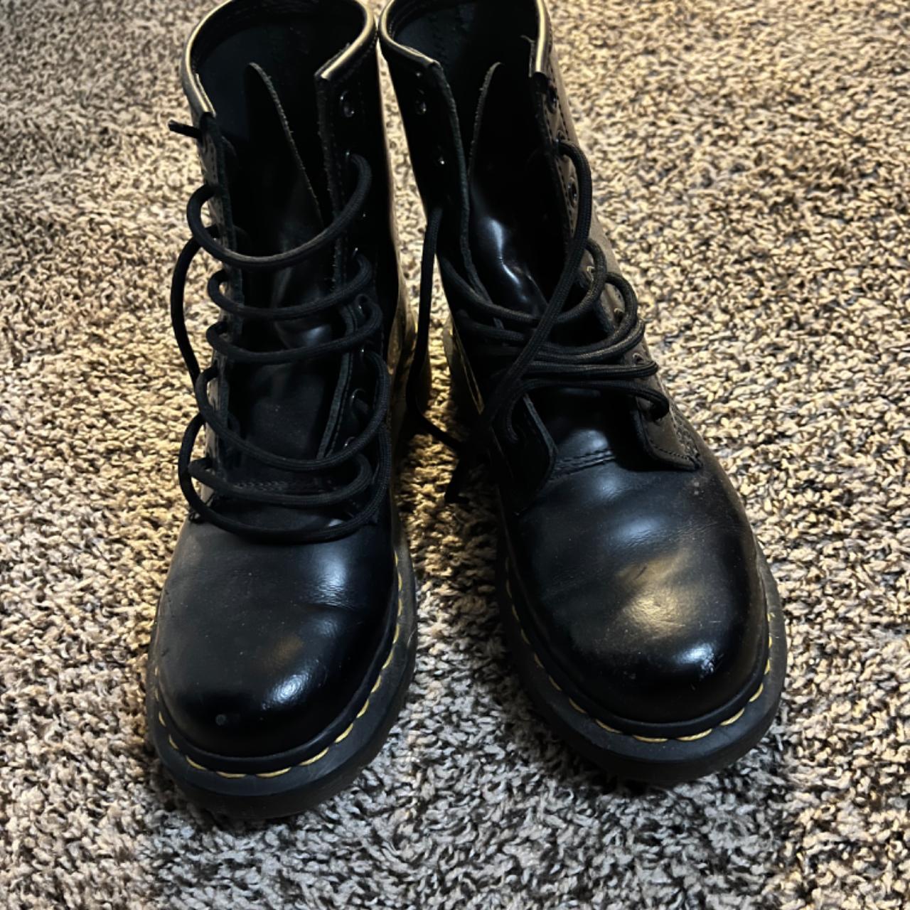 Women s size 6 Doc martens original in black. Minor. Depop