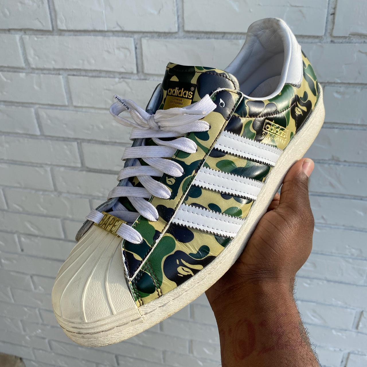 bape x adidas superstar 80s bape m1