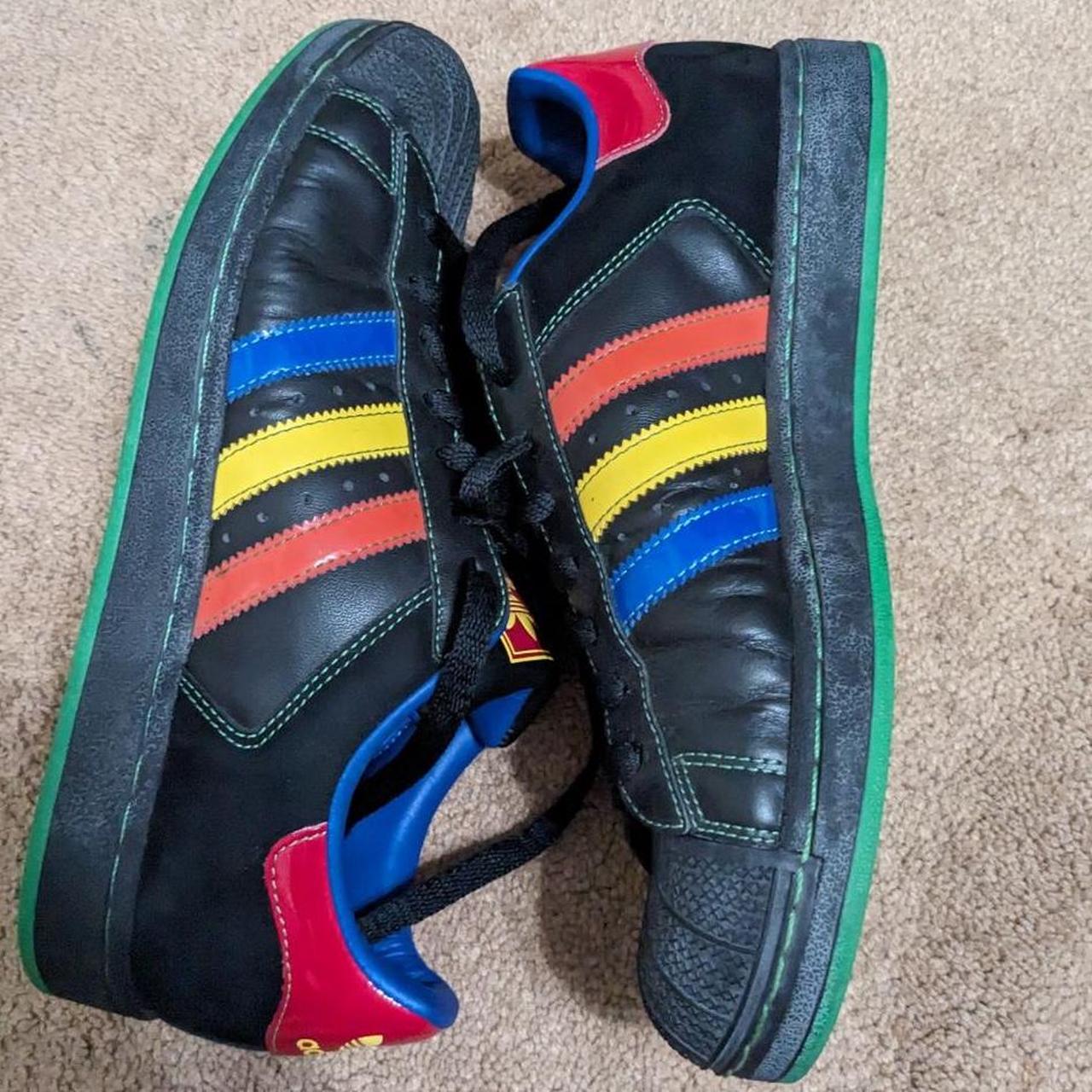 Adidas Superstar Black RARE - Depop