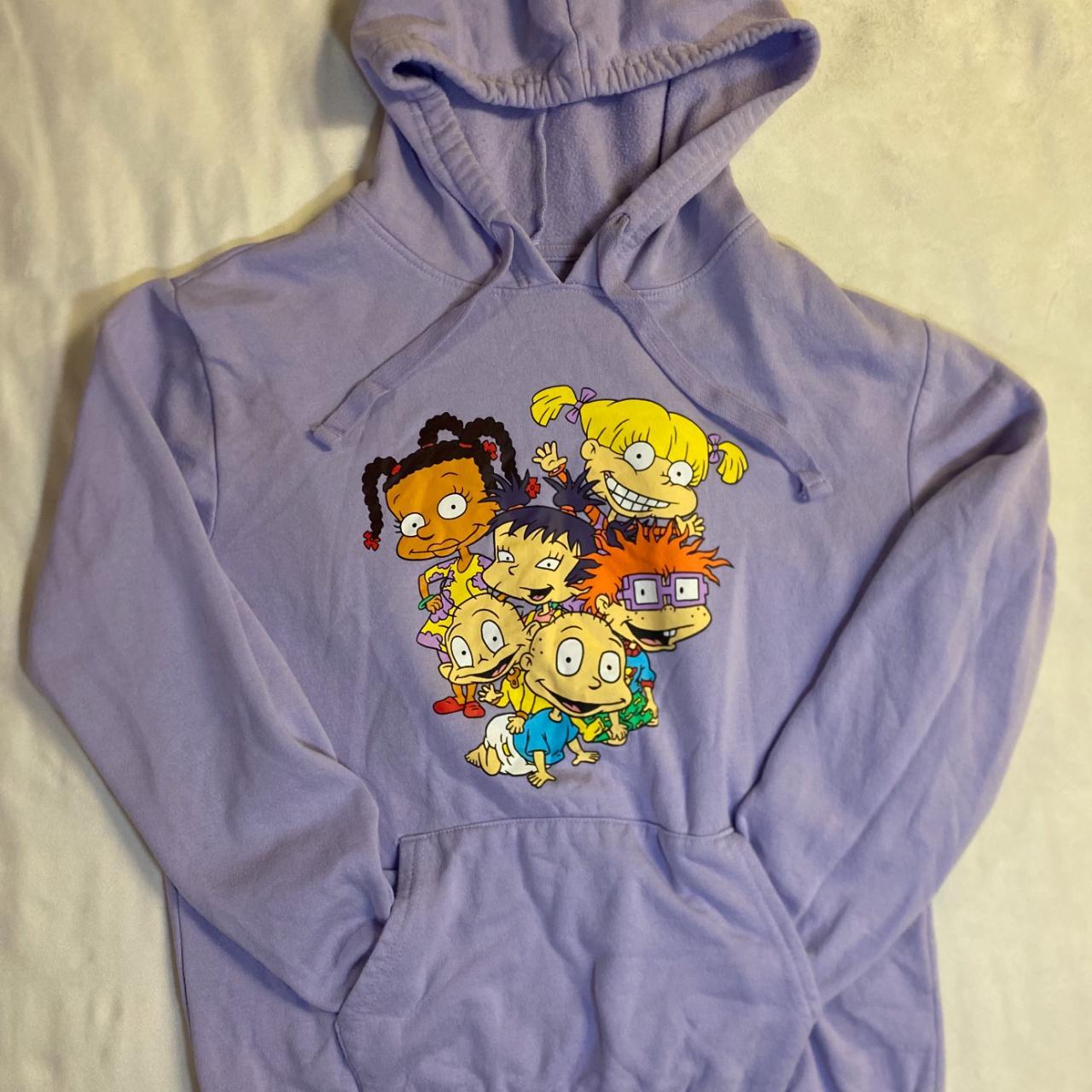 Rugrats Nickelodeon Lilac Hoodie. In good