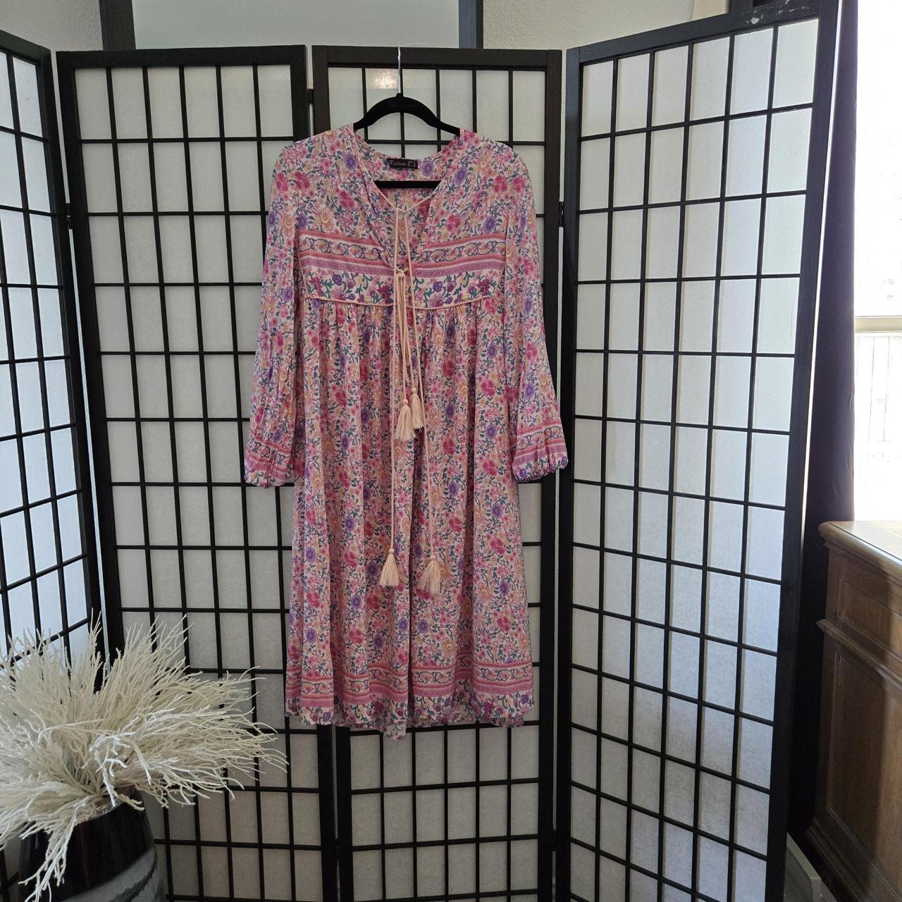 ✨お値下げ✨spell and the gypsy ストラップドレス SPELL & THE GYPSY Siren Song Strappy Dress Boho Floral Size