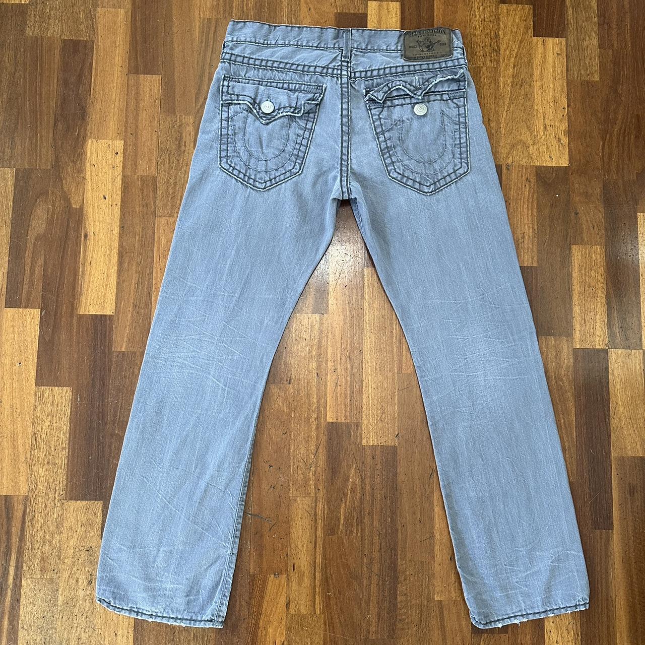 🔥 True Religion grey Jeans size 36 🔥 #vintage... - Depop