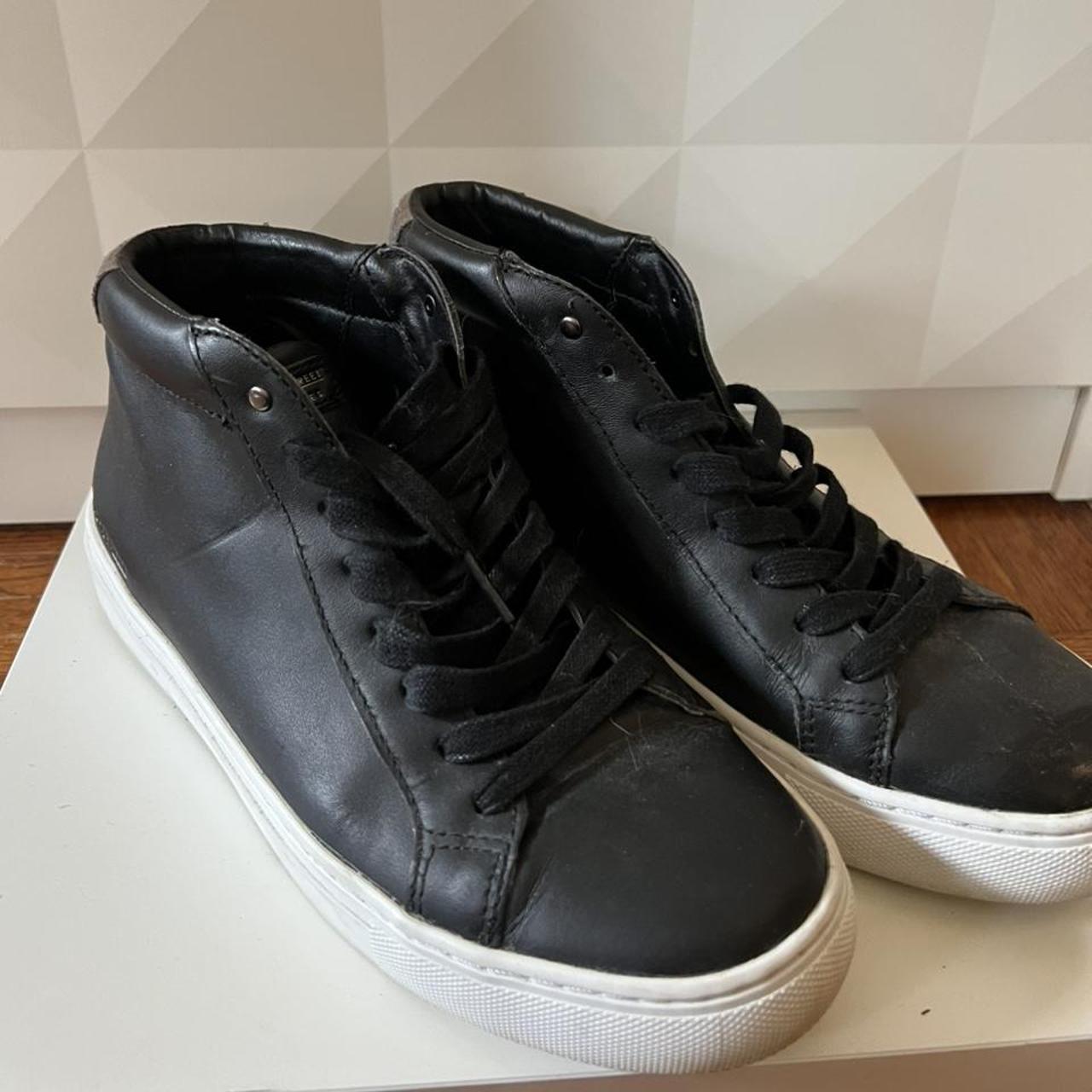 Skechers Street black sneakers high top size 7 - Depop