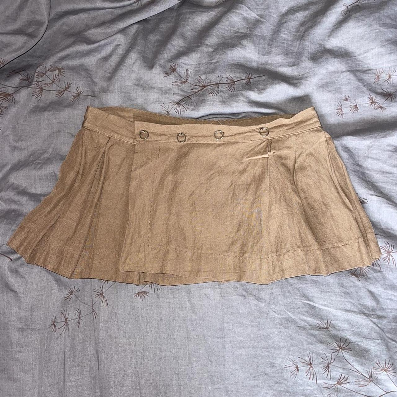 Jean Paul Gaultier Femme newest beige skirt