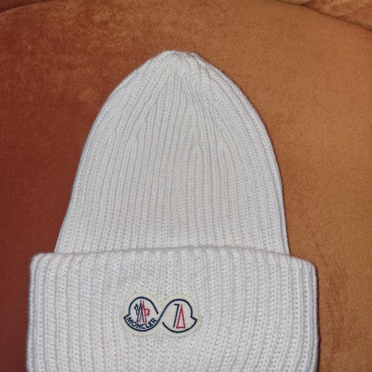Tricot Beanie (Berretto Tricort) Moncler 70th | Depop
