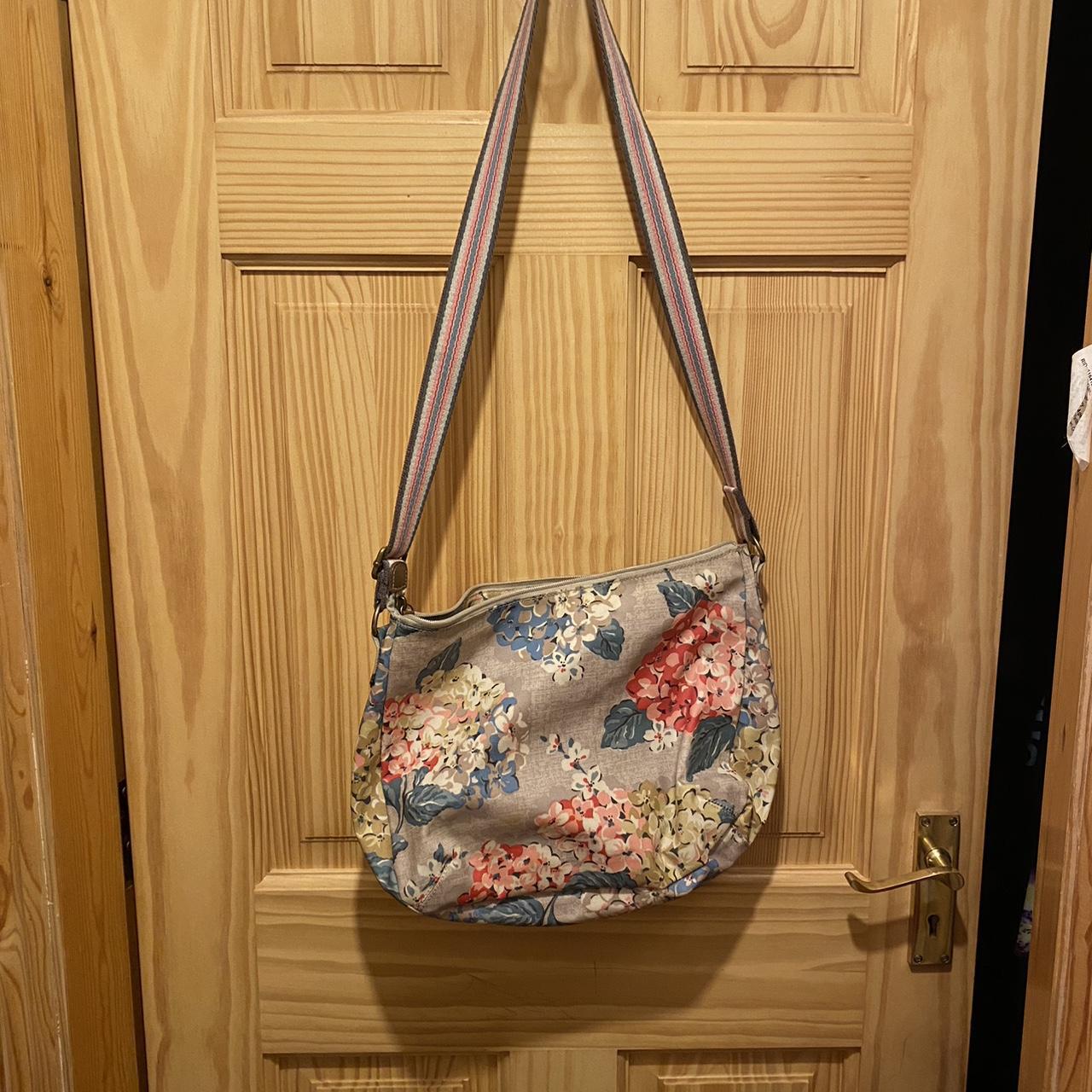 Multi coloured cross body bag - Depop