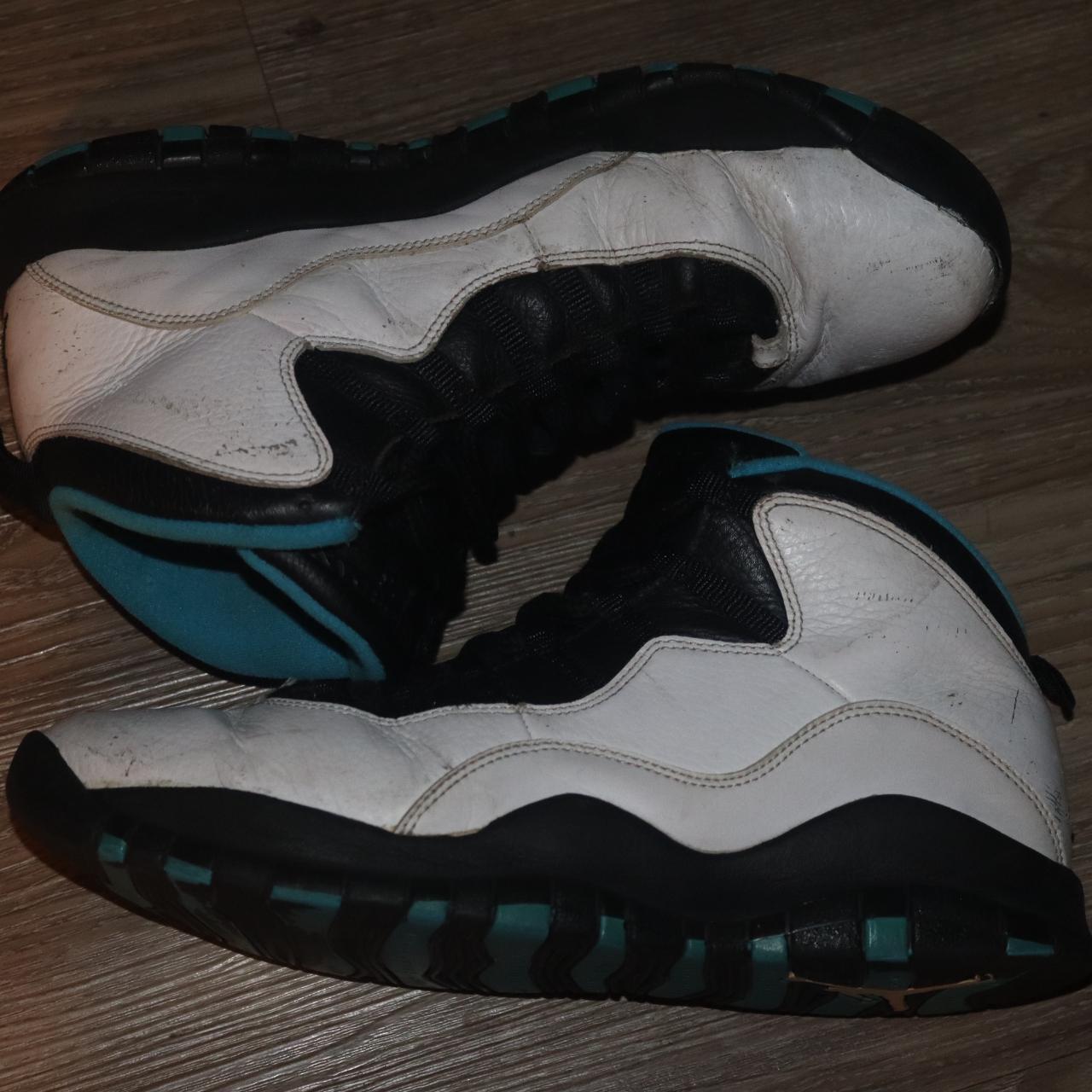 Jordan 10 Powder Blue Size 11 Beaters Shoes have a... Depop