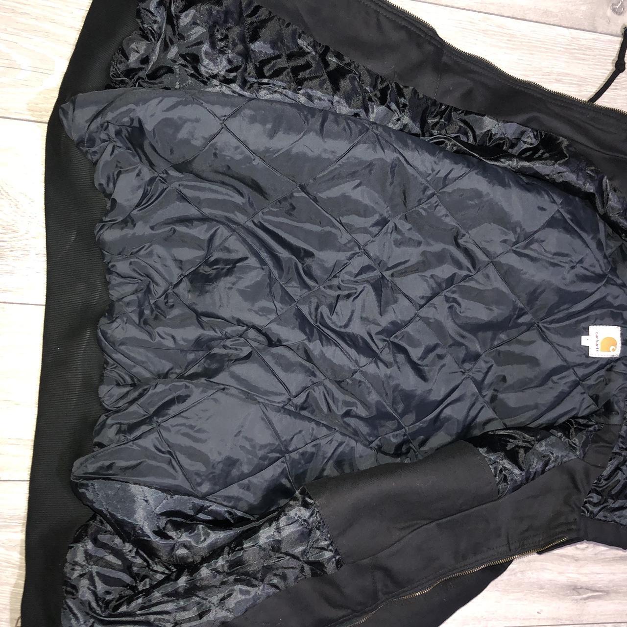 Rework Carhartt Jacket hooded Premium condition... - Depop