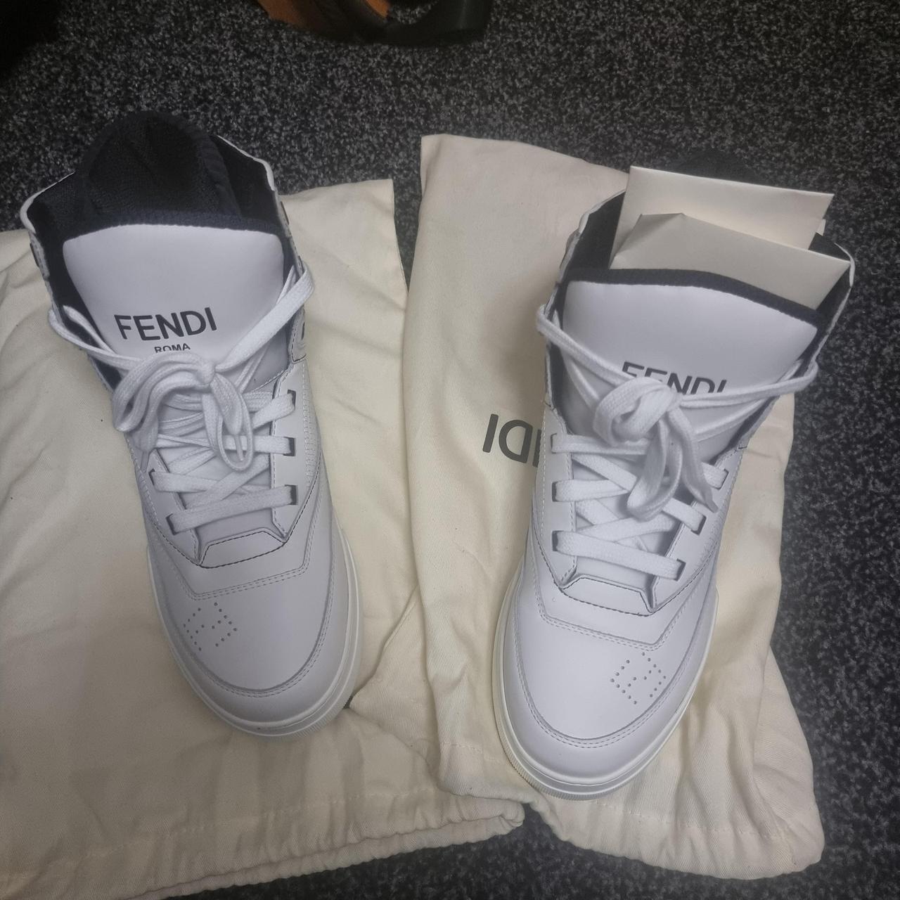 Fendi trainers clearance white