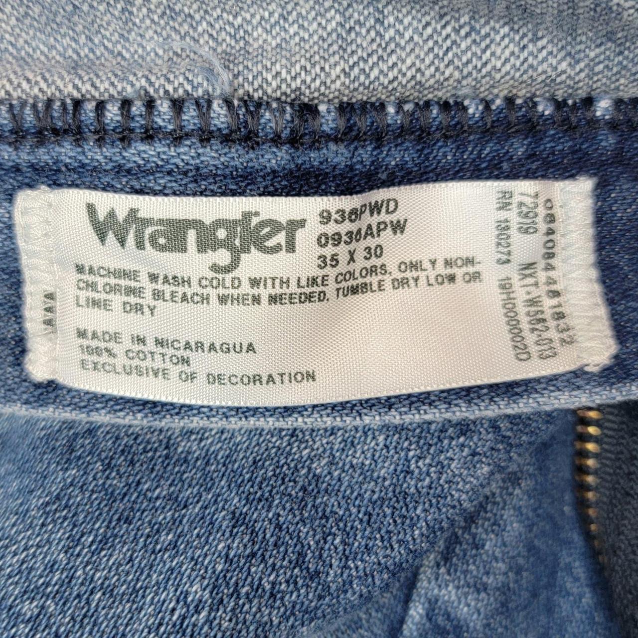 Wrangler 936pwd Men's Cowboy Cut Slim Fit Jeans. ... - Depop