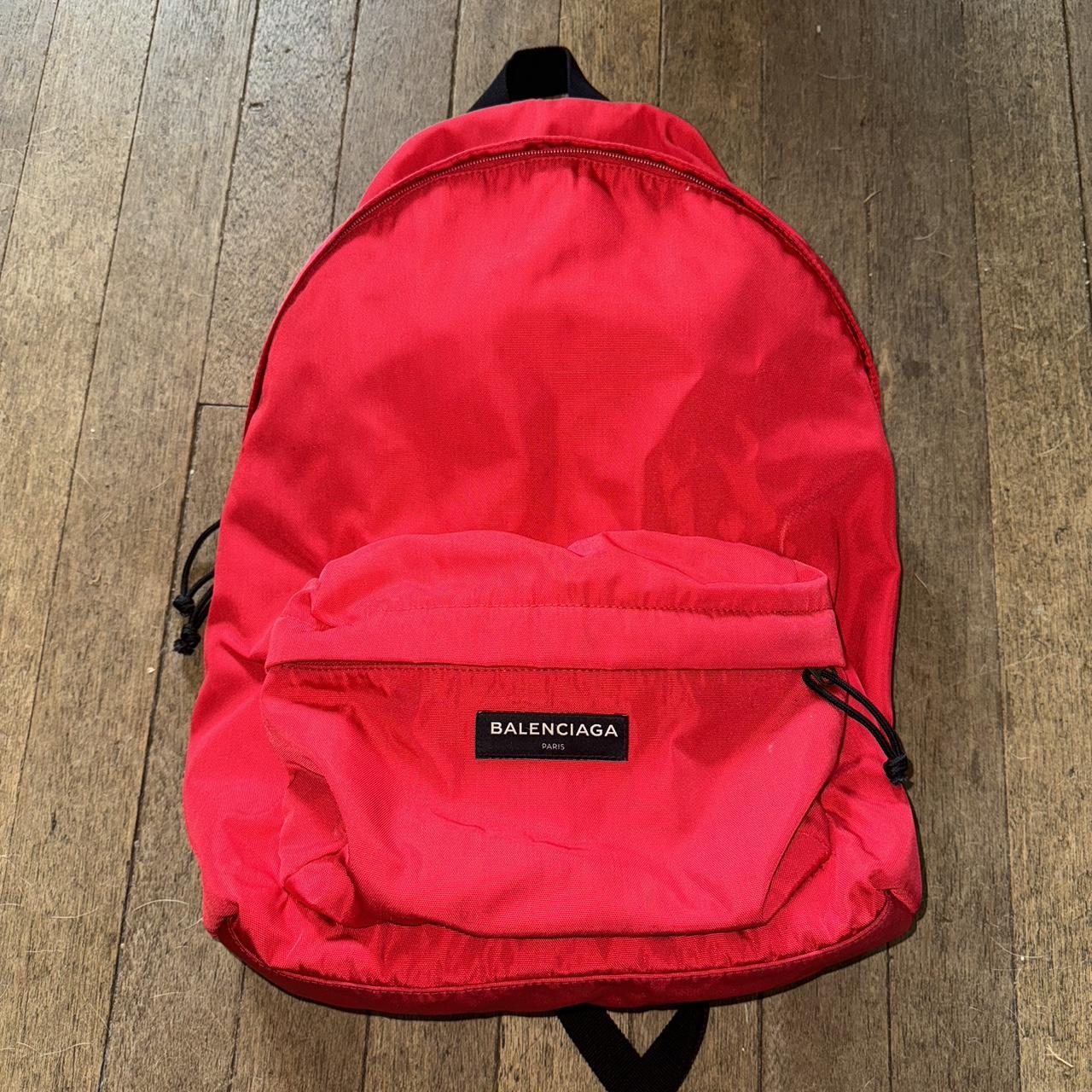 Red Balenciaga Backpack Good condition