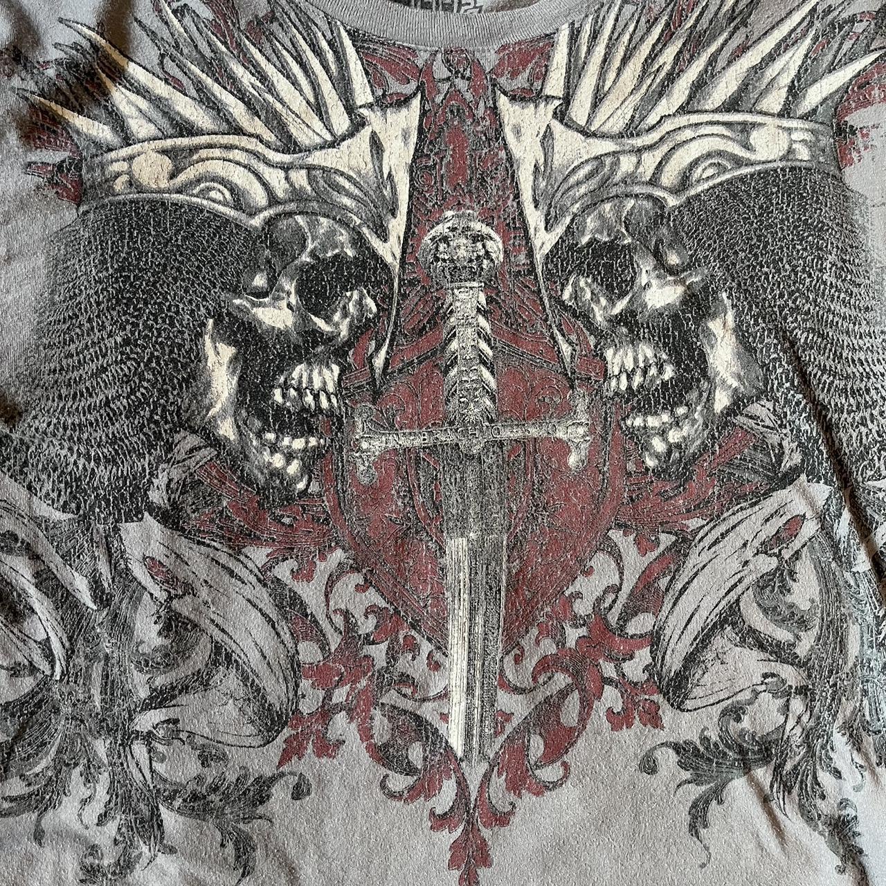 Mma Elite skull & sword print Daggers on... - Depop