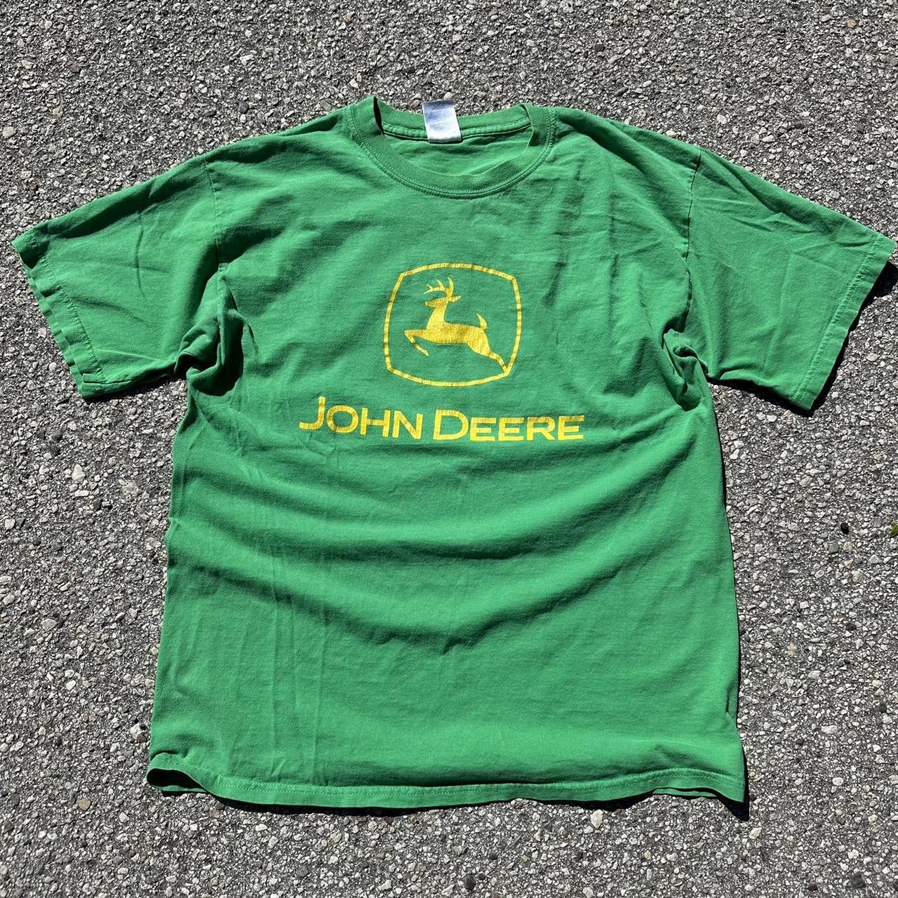 Y2K JOHN DEERE OG logo tee. Every skater kid had... - Depop