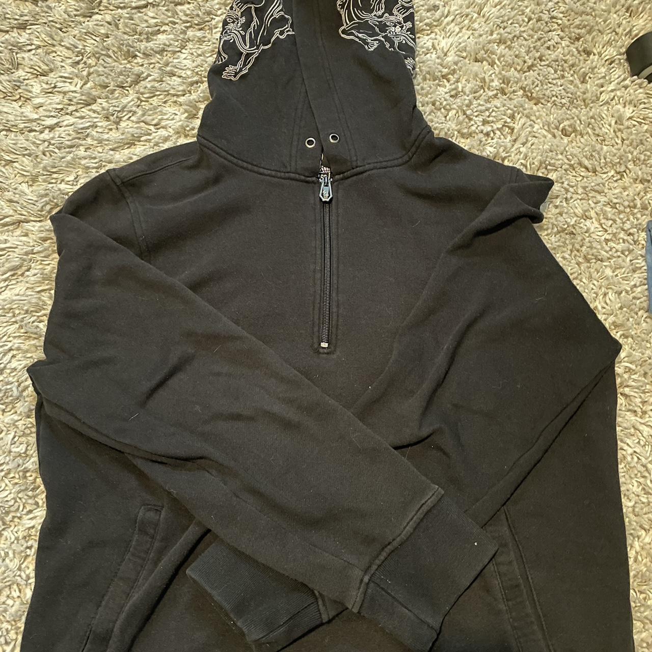 Lurking class quarter zip hoodie-S Good condition... - Depop