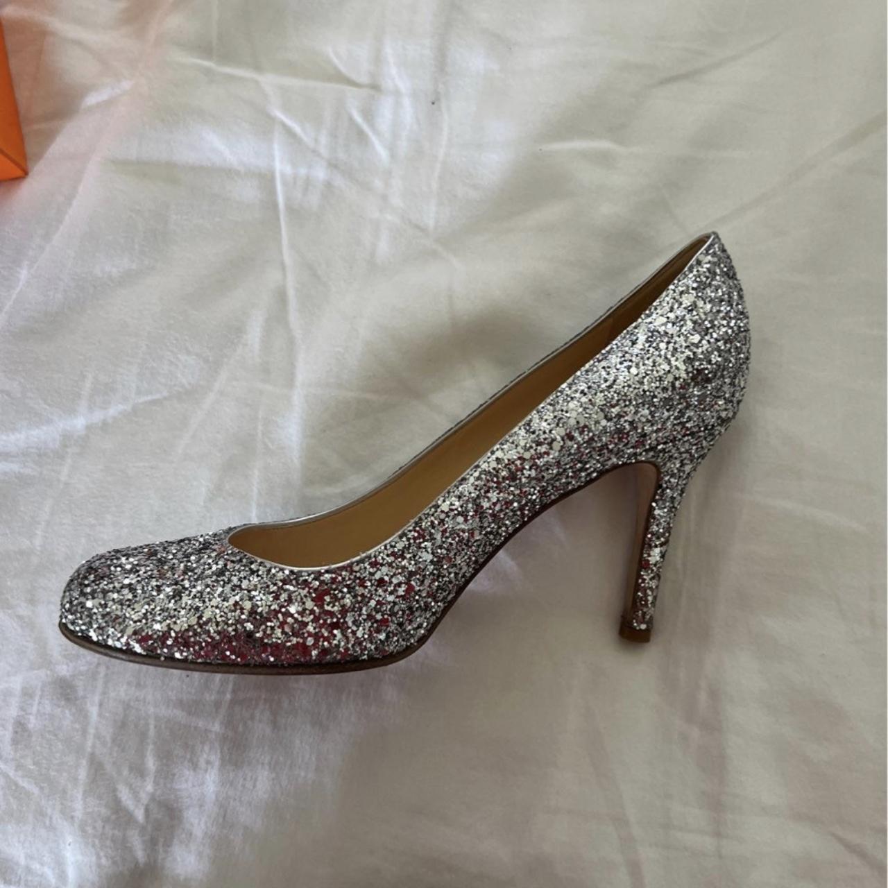 Kate spade glitter pumps on sale