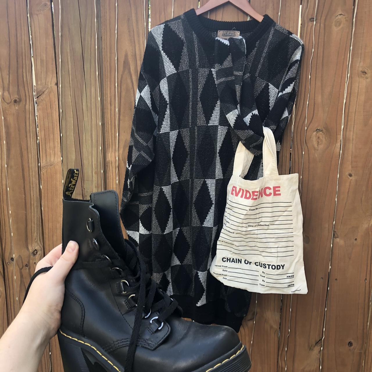 Cozy outfit bundle! Cute 90s sweater dress, Depop