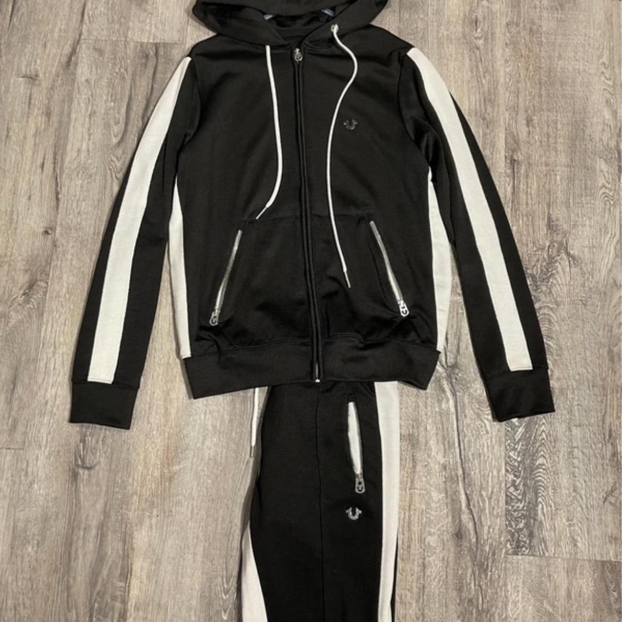 True religion hot sale white tracksuit