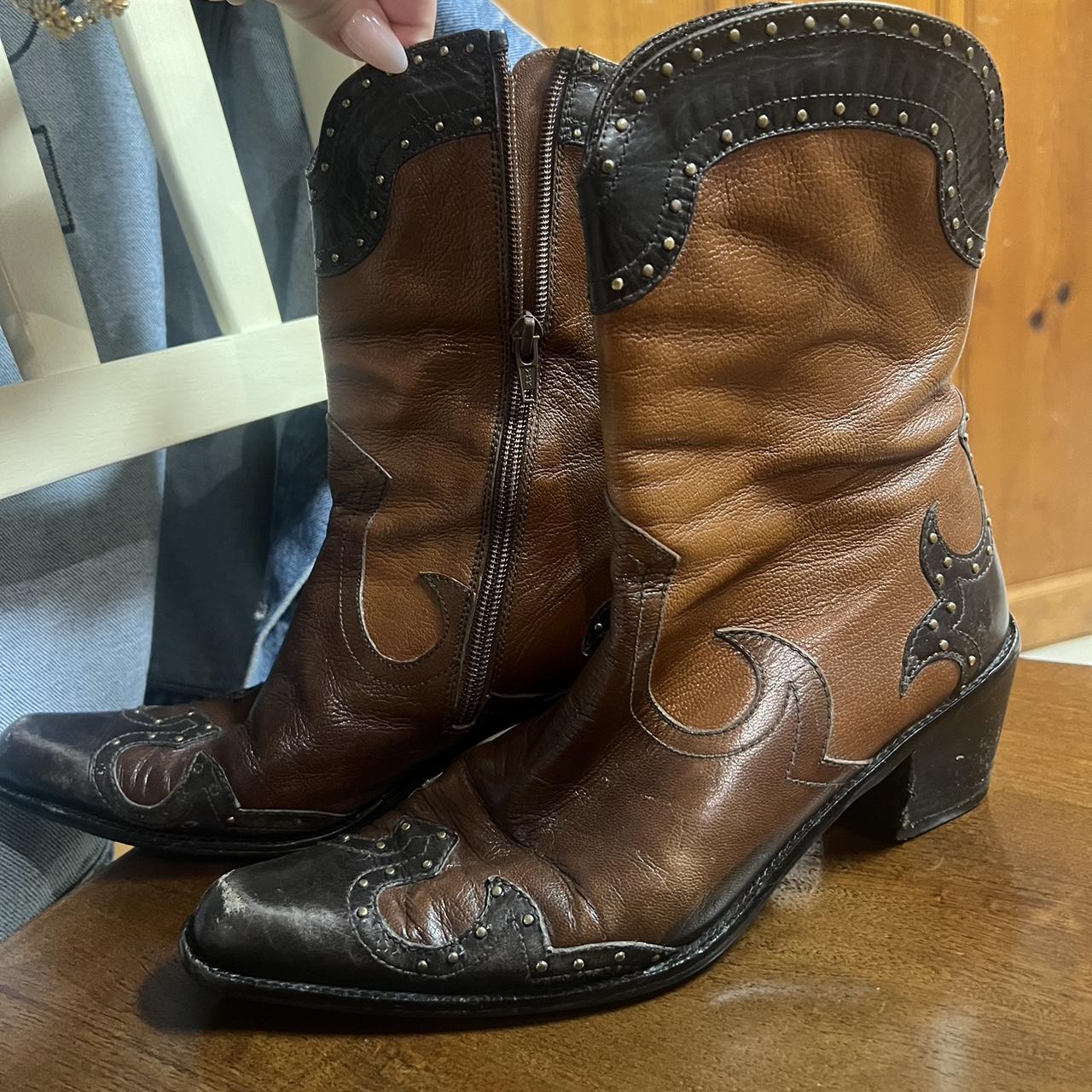 women’s Western boots Stuart Weitzman size 7 super... - Depop
