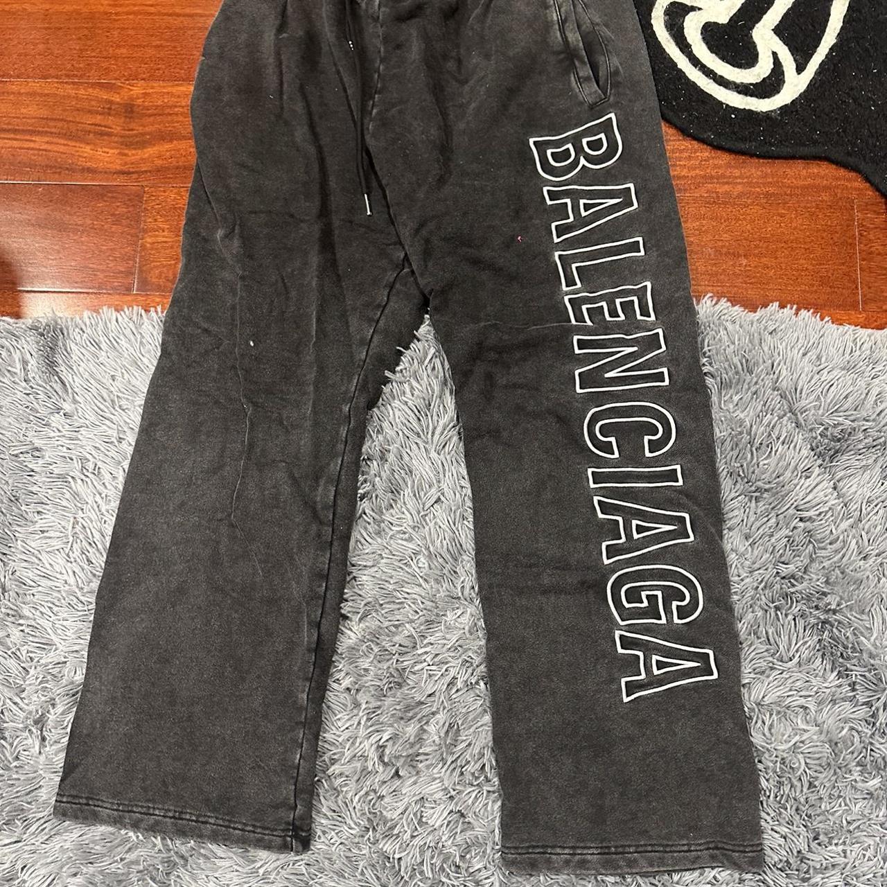 Balenciaga Sweatpants size Large - Depop