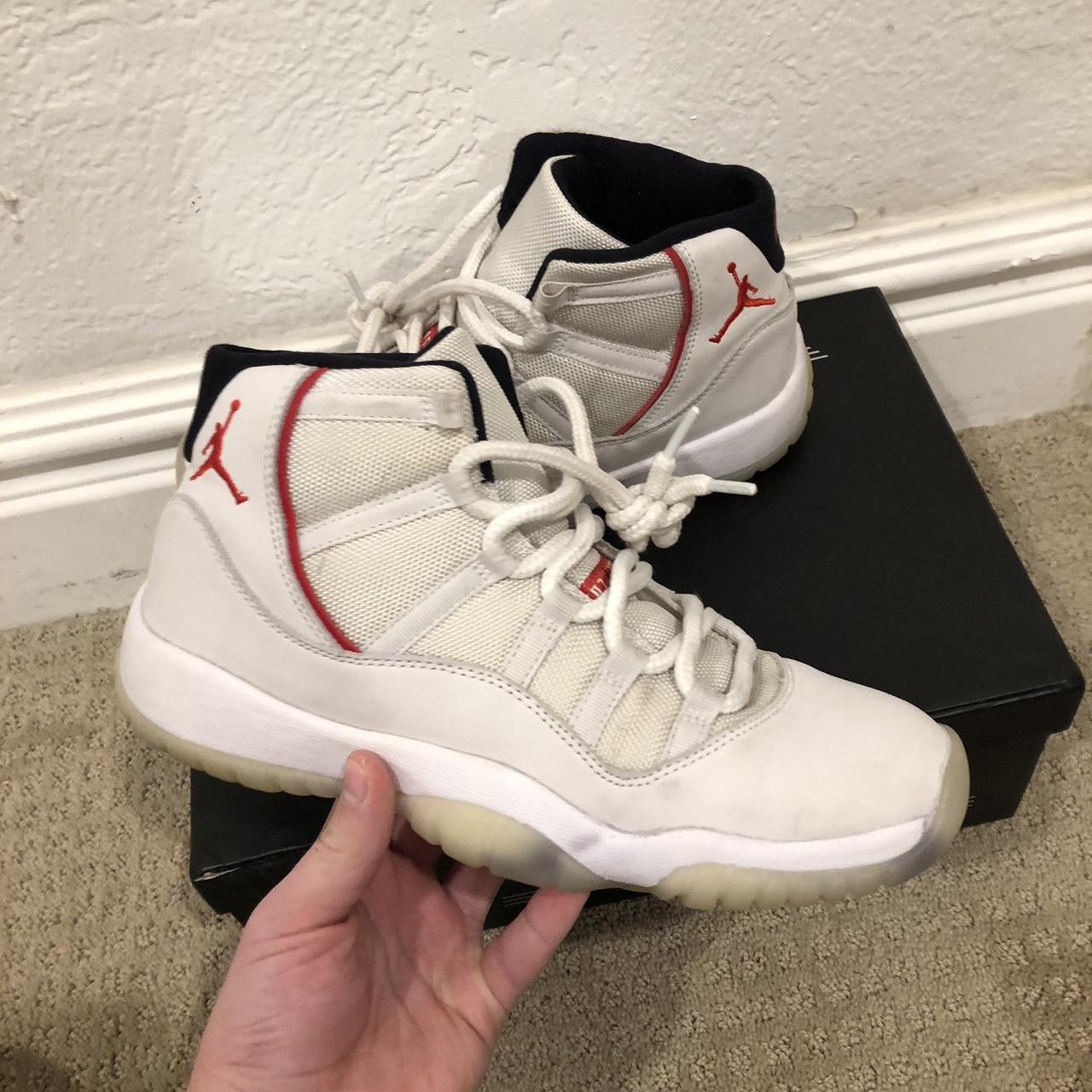 Jordan 11 sale platinum size 7