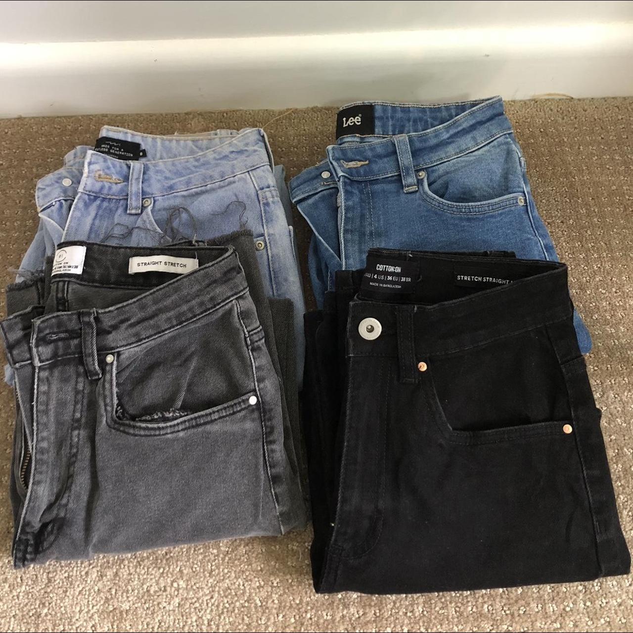 Jeans bundle $50 the lot Size 8 Glassons Country... - Depop
