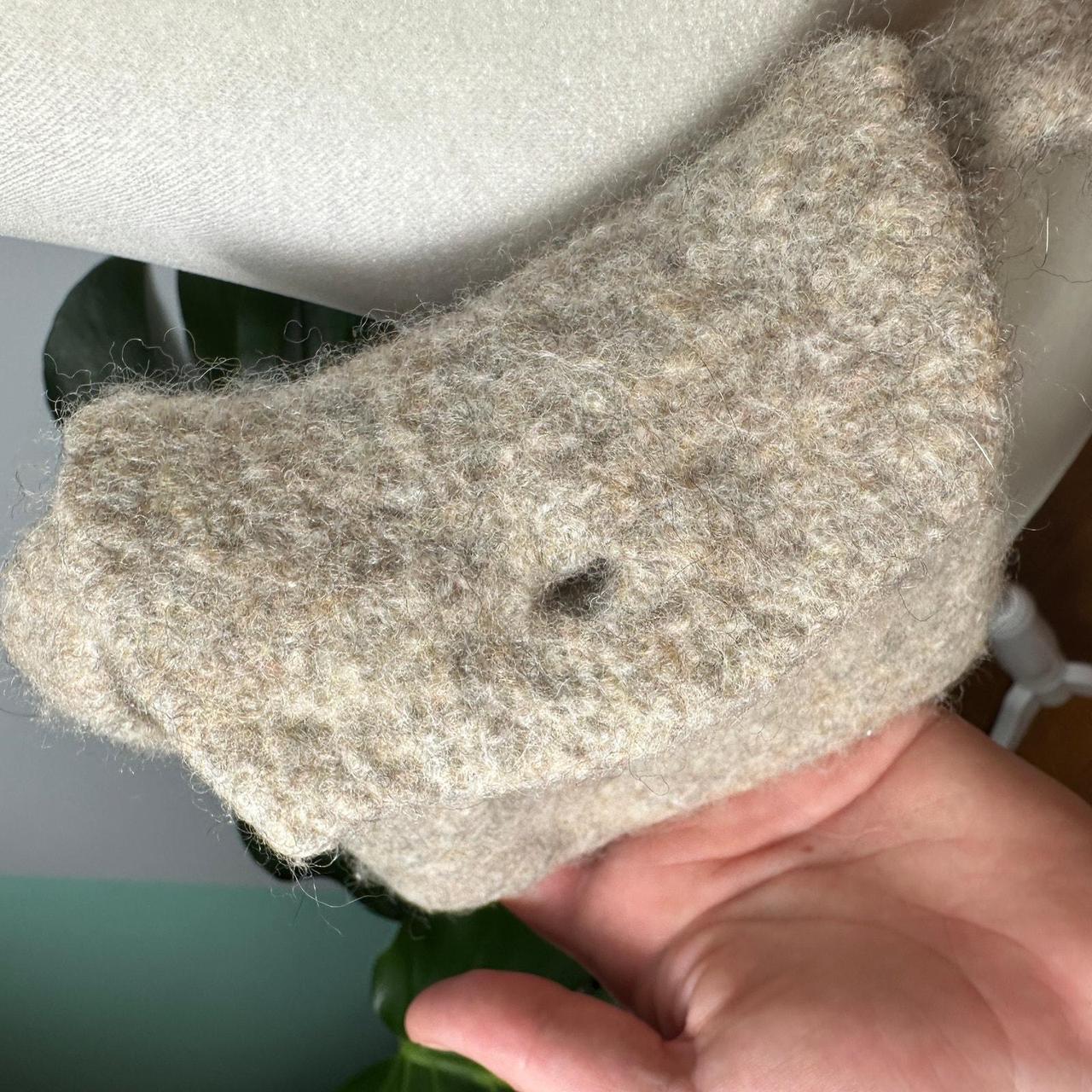 Source Unknown Women's Bag - Tan – Handmade Felte… - image 5