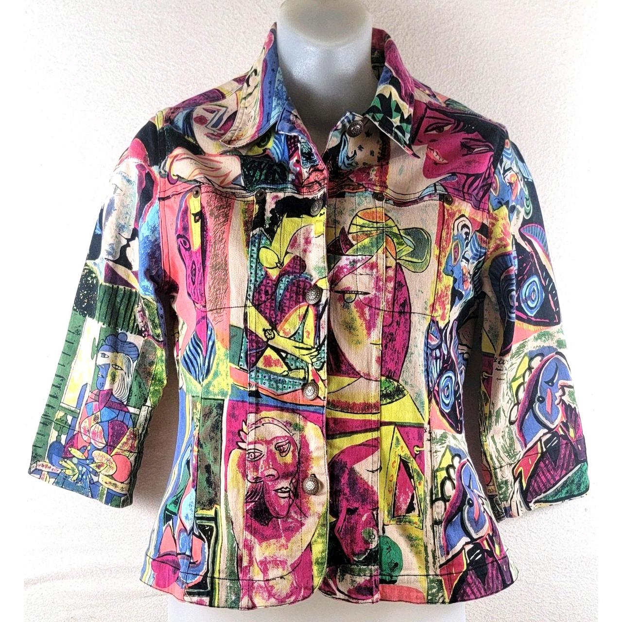 Source Unknown Women's Jacket - Multi - S – Vinta… - image 1