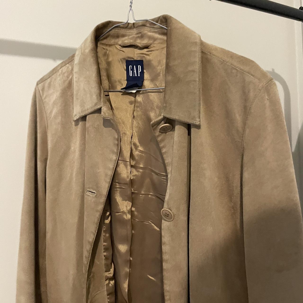 Vintage GAP suede jacket Normal fit and length... - Depop