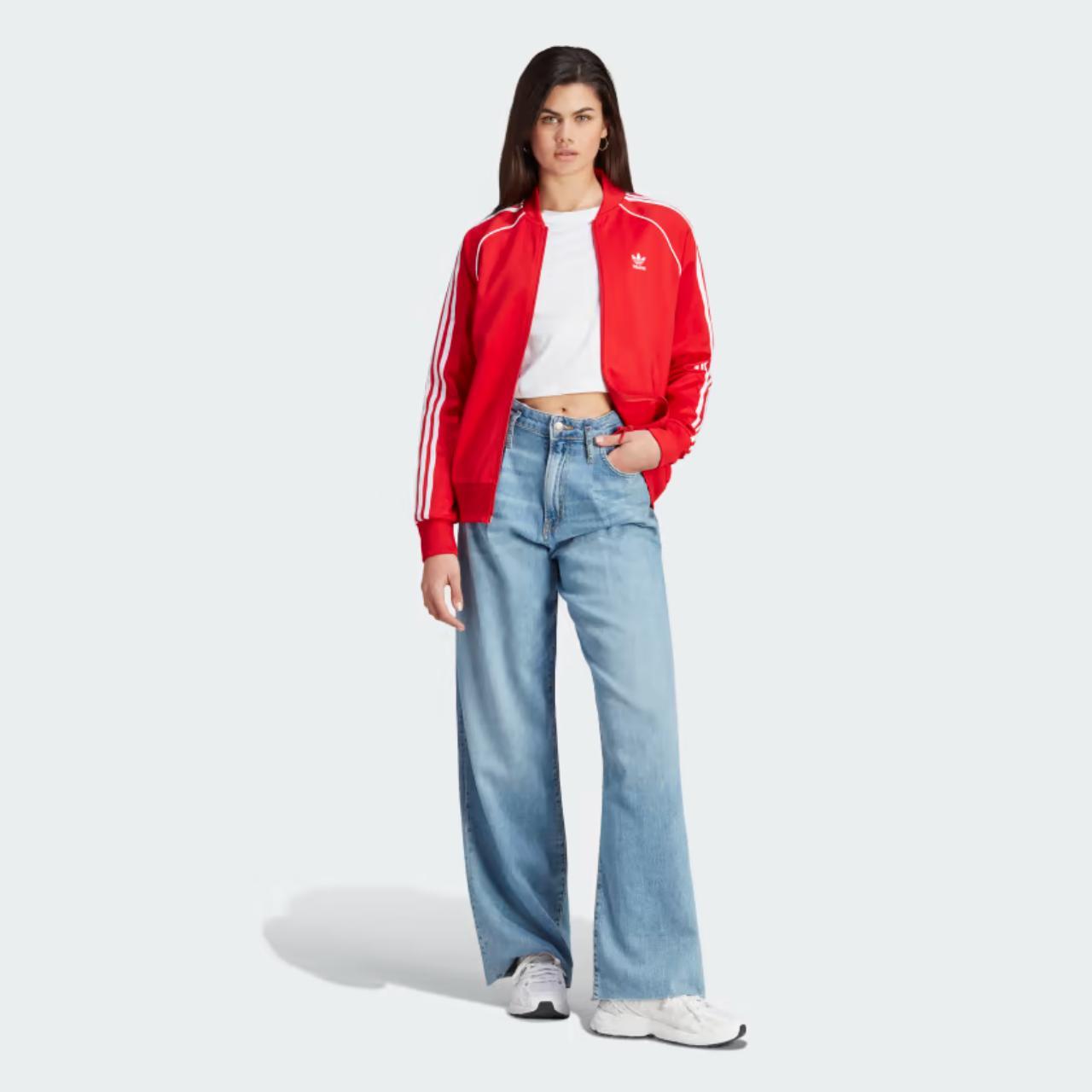 Sst track jacket red hot sale