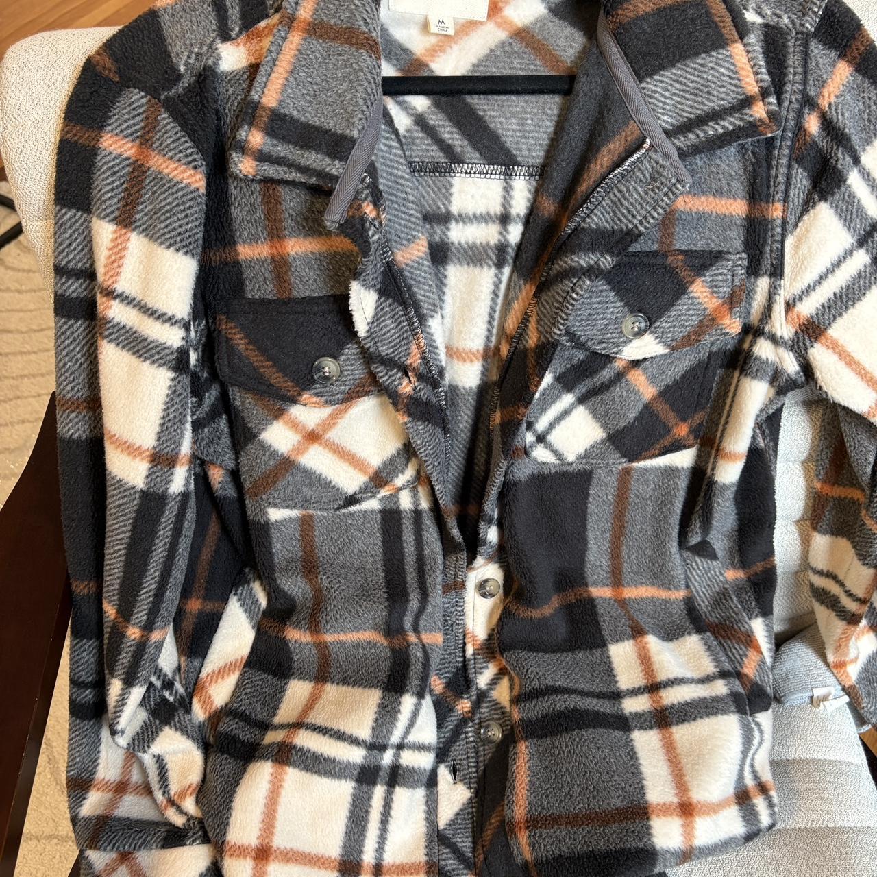 Women's Shacket Jacket - Multi/Brown - M – Thread… - image 1