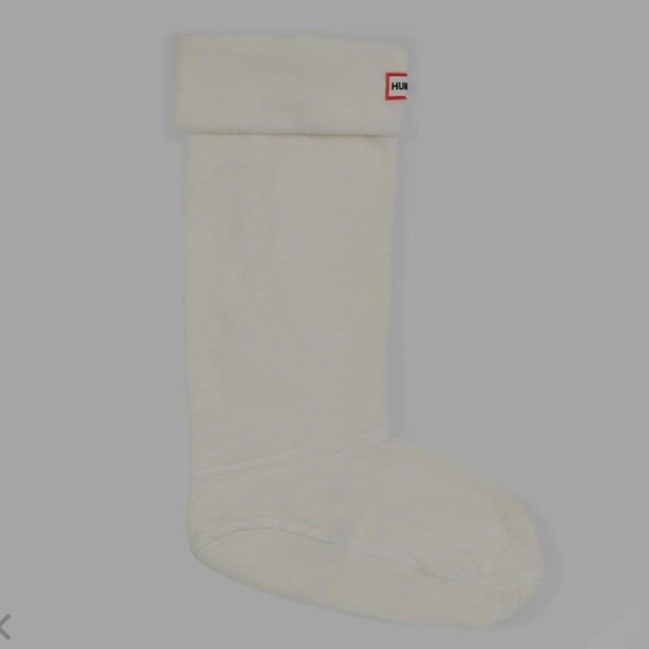 Cream hunter boot on sale socks